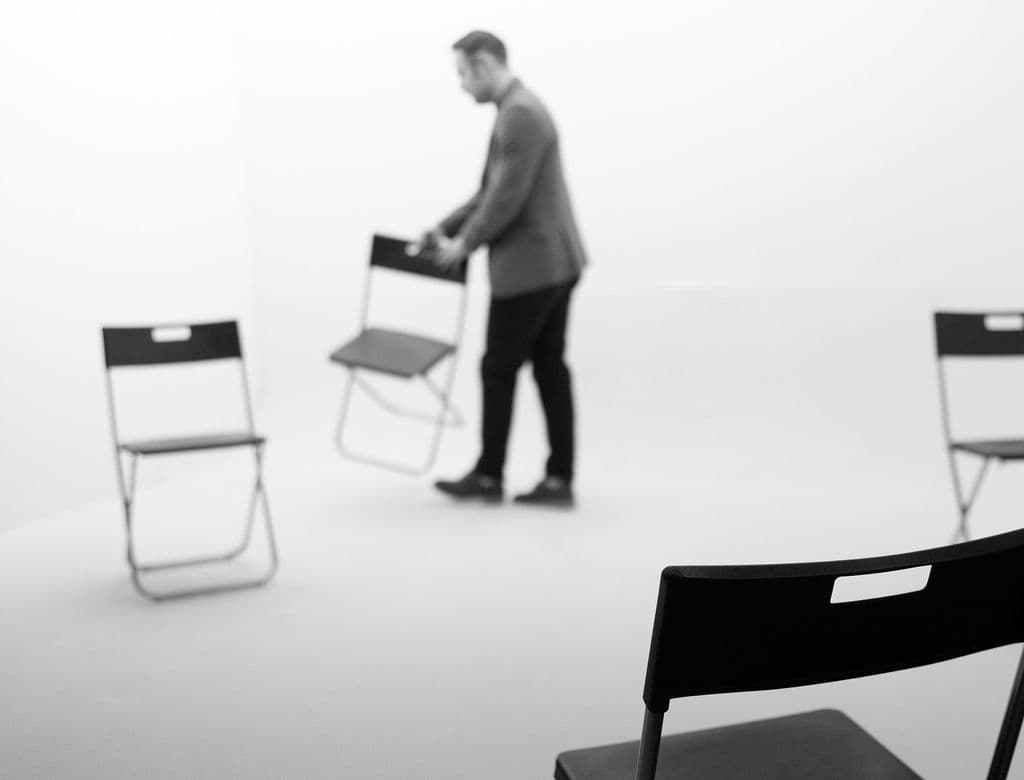 untitled 128 - Confident Man Chairs