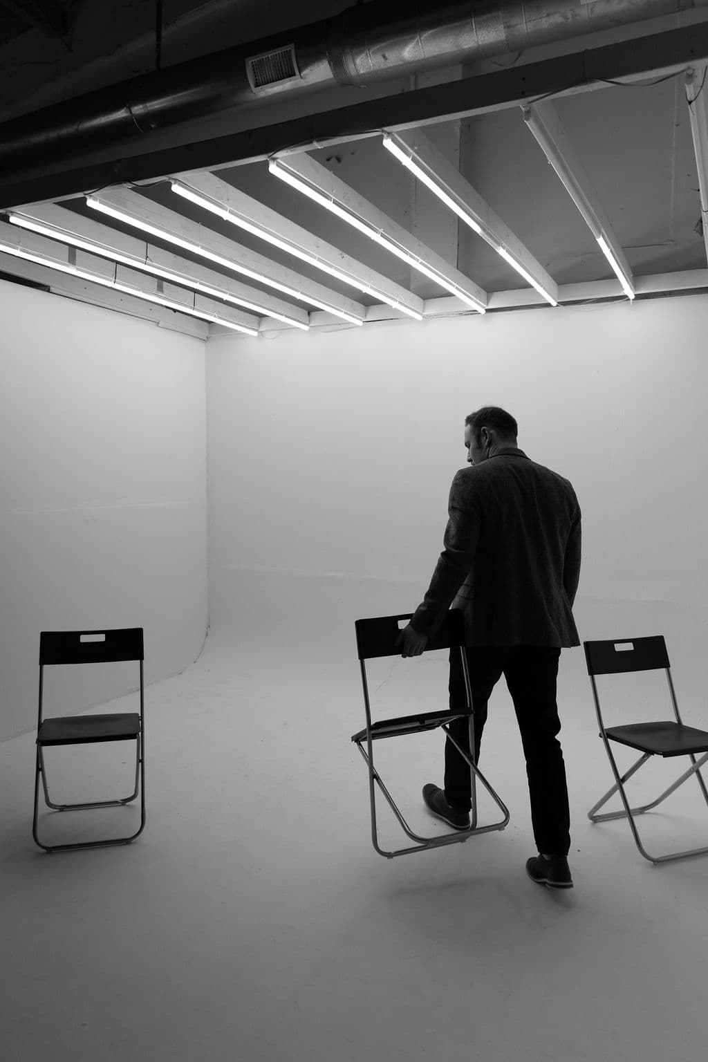 untitled 692 - Confident Man Chairs